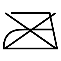 Wasvoorschrift - Strijken