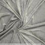 Velours the Pannes Silver Grey