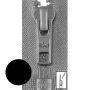 Zipper P60T (S4) 45 cm Black