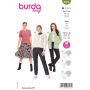 Burda Style Pattern 6053 Misses' Cardigan with Rounded Neckline