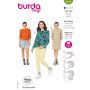 Burda Style Pattern 6109 Misses' Sweatshirt