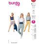 Burda Style Pattern 6124 Misses' Trousers and Pants
