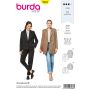 Burda Style Pattern B6460 Women’s Collared Blouse
