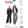 Burda Style Pattern B6466 Women’s Pleated Skirt