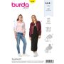 Burda Style Pattern B6472 Women’s Pleated Trousers