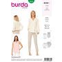 Burda B6632 Women's Blouse Sewing Pattern