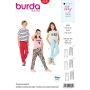 Burda Style Pattern 9300 Children's Jogging Pants – Elastic Waist – 
Sweatpants