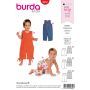 Burda B9652 Jumpsuit Sewing Pattern