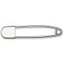 Net Bag Pins brass for laundries silver col 3.60 x 128 mm