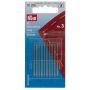 Hand Sewing Needles sharps 3 silver col with gold eye 0.90 x 44 mm