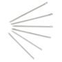 Leather needles with triangular point No. 3-7 silver col assorted