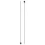 Single-pointed Knitting Pins alu  pearl grey 40 cm 4.00 mm