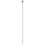 Tunisian Crochet Hooks for wool alu  pearl grey 30 cm 2.50 mm