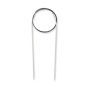 Circular Knitting Pins alu  pearl grey 60 cm 2.00 mm