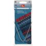 Circular Knitting Pins alu  pearl grey 40 cm 2.50 mm