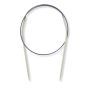 Circular Knitting Pins alu  pearl grey 50 cm 2.50 mm