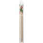 Single-pointed Knitting Pins BAMBOO  33 cm 4.50 mm