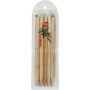 Double-pointed and glove knitting pins BAMBOO  20 cm 10.00 mm