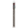Single-pointed knitting pins with knob NATURAL 35 cm 5.00 mm