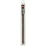 Single-pointed knitting pins with knob NATURAL 35 cm 5.50 mm
