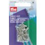 Hooks and Eyes brass 3 silver col #PR263846
