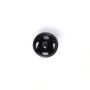Sew-On Snap Fasteners brass black 6 mm