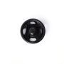 Sew-On Snap Fasteners brass black 9 mm