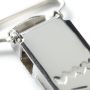 Brace Clips steel silver col 25 mm