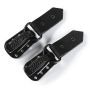Fur clips black