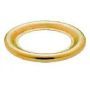 Washers brass 2 B gilt polished 9.5 mm