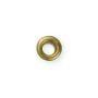 Eyelets+Washers brass gold col 4.0 mm #PR542408