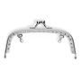Bag fastening Emilia silver-coloured