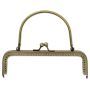 Bag fastening Elisabeth antique brass