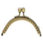 Bag fastening Lorena antique brass