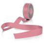 Ribbed tape 38 mm old rose