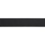 Elastic tape soft 25 mm black #PR955370