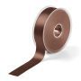 Satin ribbon 25 mm medium brown #PR982023
