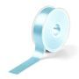 Satin ribbon 25 mm light turquoise