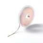 Satin ribbon 3 mm apricot