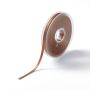 Satin ribbon 6 mm caramel