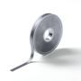 Satin ribbon 10 mm grey #PR982402