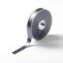 Satin ribbon 15 mm grey #PR982502