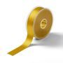 Satin ribbon 25 mm yellow
