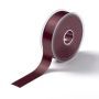 Satin ribbon 25 mm bordeaux