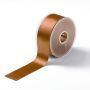 Satin ribbon 38 mm caramel