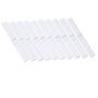 Blouse closures self-adhesive transparent