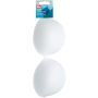 Bra cups for lingerie A (80) white