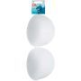 Bra cups for lingerie C (95) white