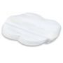 Disposable dress shields self-adhesive one size white