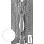 Zipper S40T (S8) 30 cm White